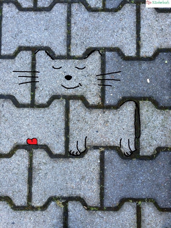 street art cat