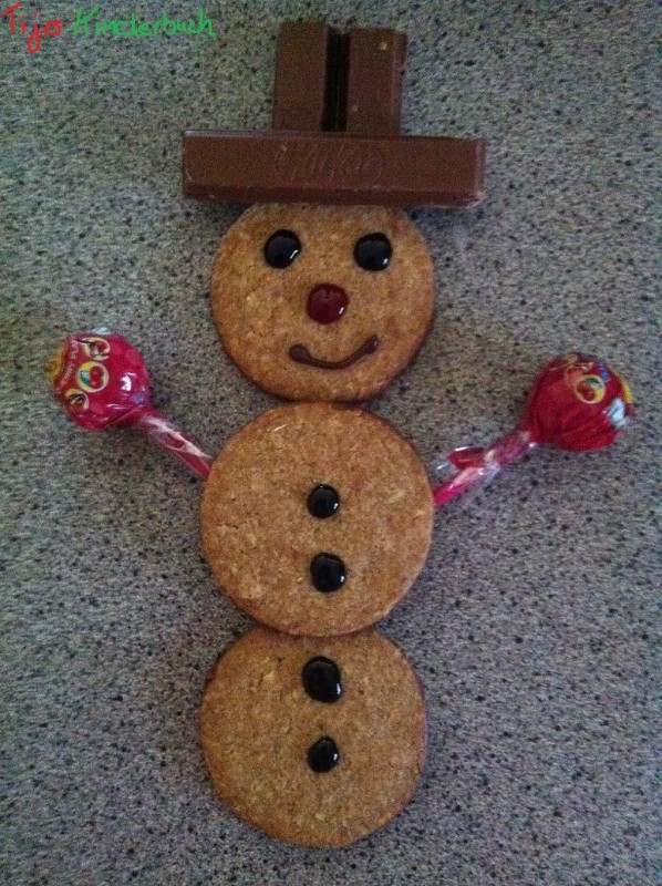 cookie snowman