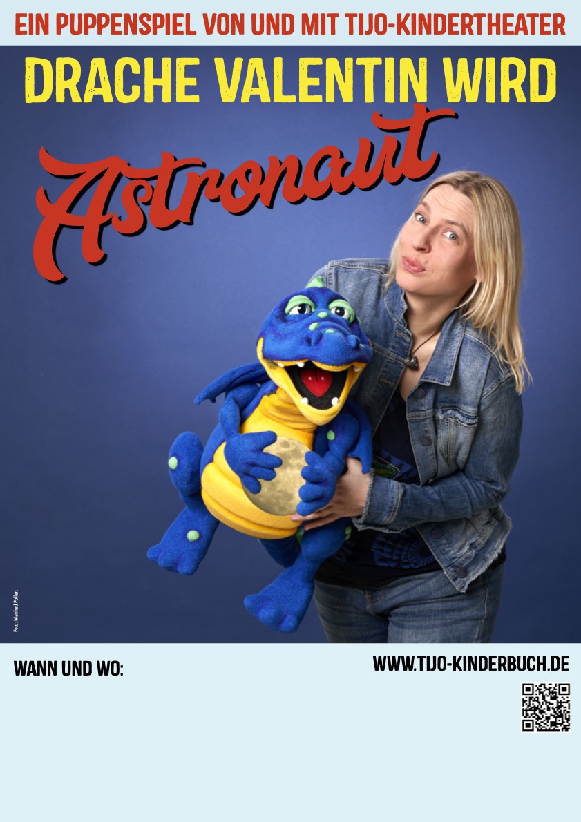 Tijo Kinderbuch - Drache Valentin wird Astronaut  - Tina Birgitta Lauffer